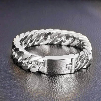 Luxury Fashion Creative Men's and Women's Bracelets Gold Black Silver Bracelets Party Hip-hop Bracelets Punk Bracelets Birthday Party Jewelry Gifts