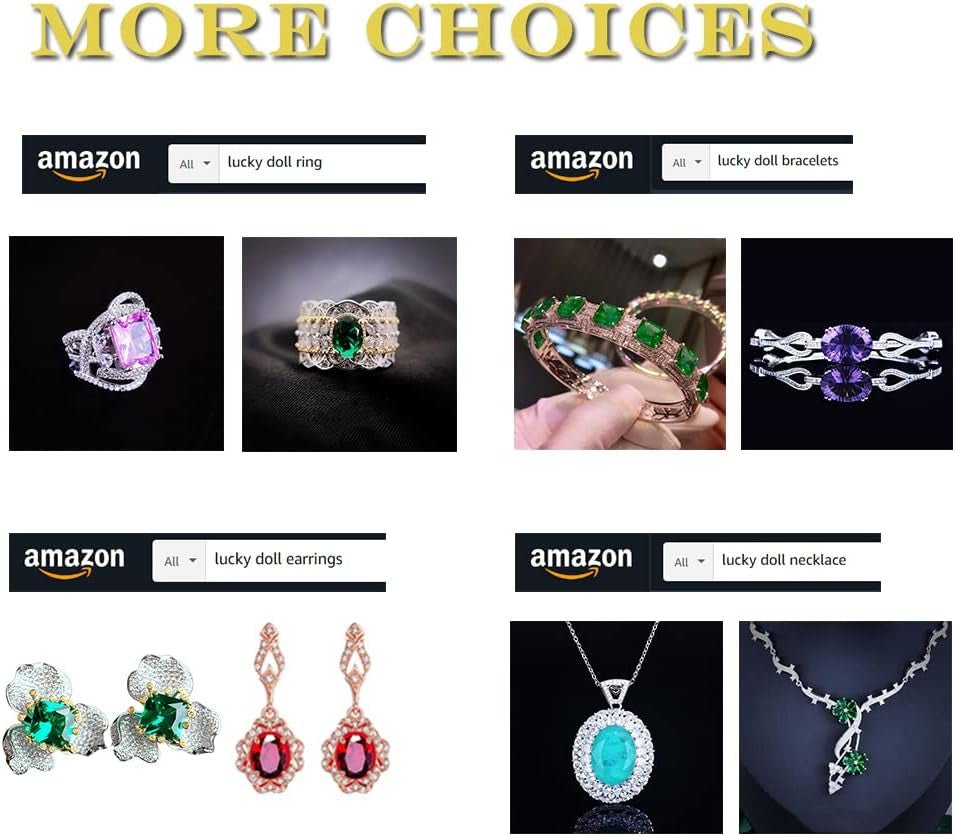 Luxury Simulation Emerald Necklace Pink Diamond Necklace Pigeon Ruby Square Diamond Necklace Purple Zircon Necklace