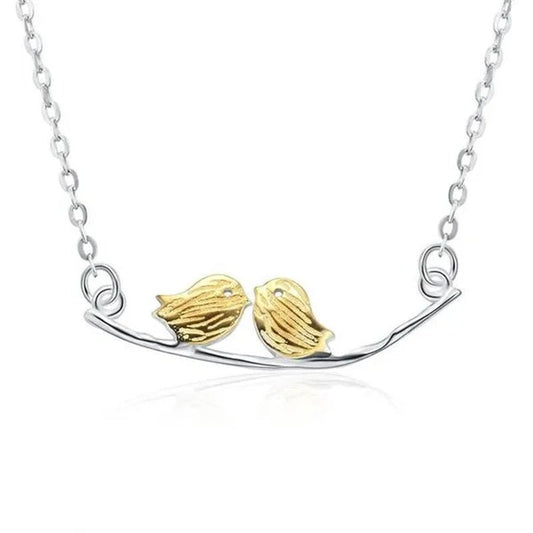 Majesty Diamonds MDS170384 Bird Fancy Pendant Necklace in .925 Sterling Silver - WORLD TIME VISITS