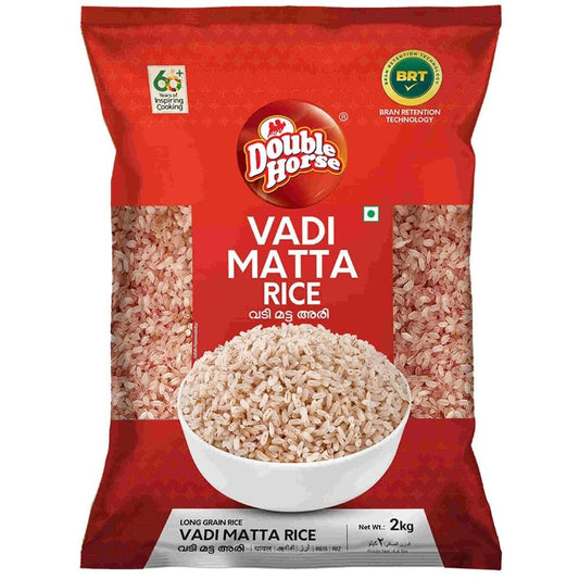 Matta Red Rice Long Grain Kerala Vadi Matta Rice 2KG - WORLD TIME VISITS
