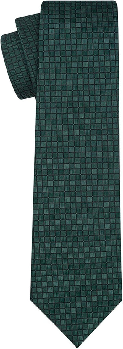 Mens 63'' XL Extra Long Tie Solid Festive Necktie + Gift Box