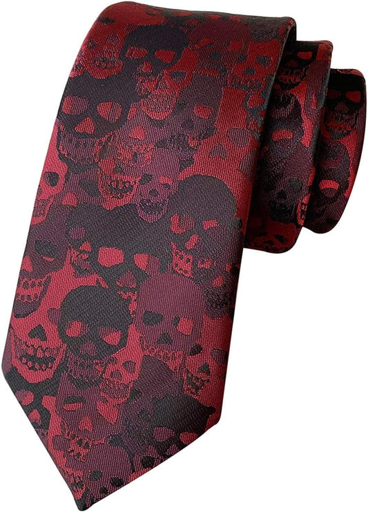 Men'S Classic Necktie Jacquard Woven Ties for Men Formal Business Ties Wedding Party Groomsmen Black Tie - WORLD TIME VISITS