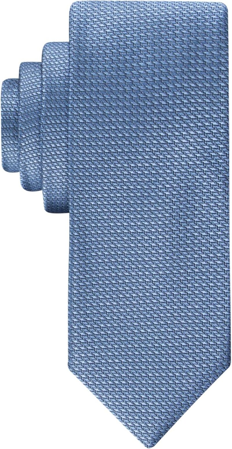 Mens Gingham Pattern Necktie - WORLD TIME VISITS