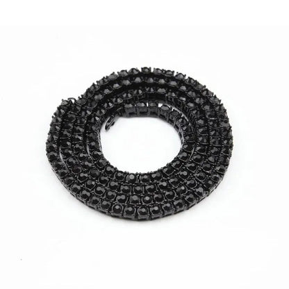 Men'S Necklaces Alloy Crystal Rhinestone Diamond Chains Necklaces Hip Hop Rock Gift