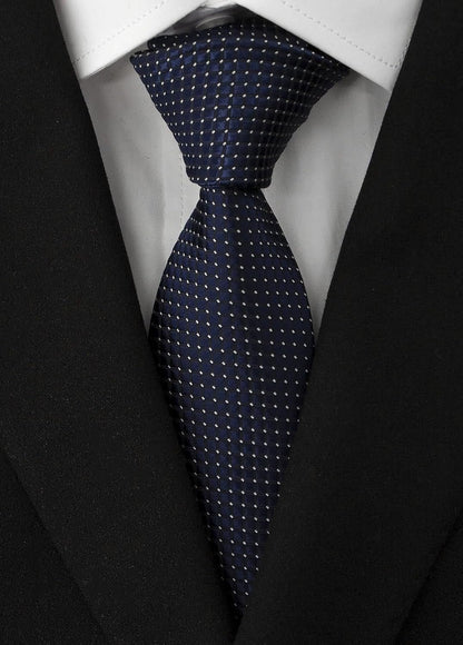 Men'S Necktie Classic Silk Tie Woven Jacquard Neck Ties
