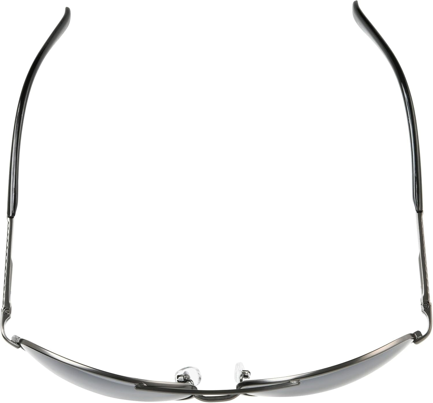 Men'S Oscar Wrap Sunglasses, Gunmetal/Smoke, 64 Mm