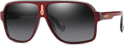 Mens Oversized Aviator Sunglasses Classic Large Polarized Lens Shades D103
