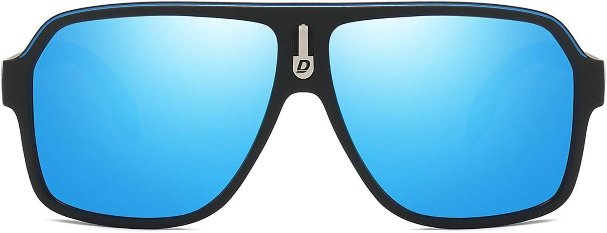 Mens Oversized Aviator Sunglasses Classic Large Polarized Lens Shades D103 - WORLD TIME VISITS