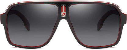 Mens Oversized Aviator Sunglasses Classic Large Polarized Lens Shades D103 - WORLD TIME VISITS
