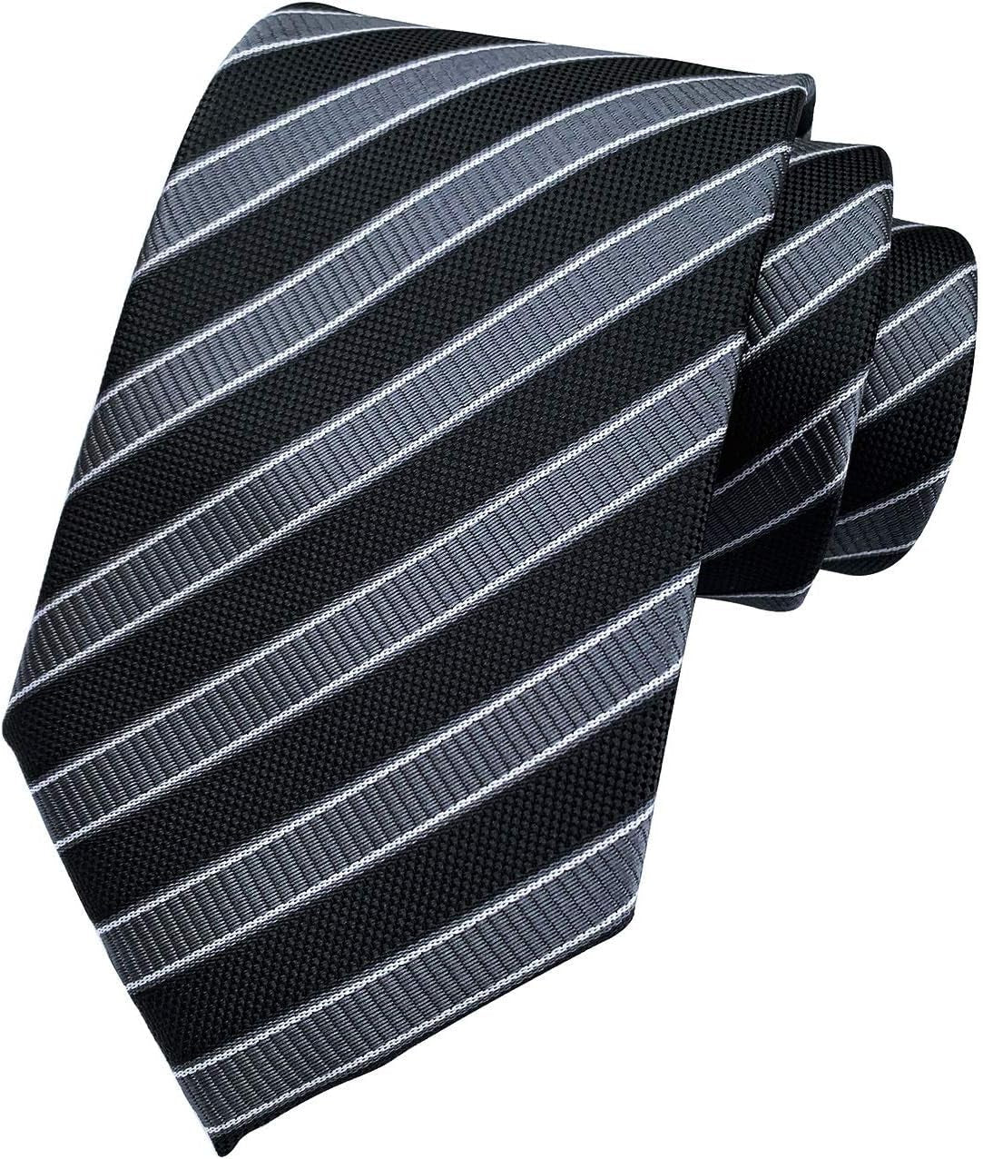 Men'S Plaid Check Stripe Ties Pattern Business Formal Designer Neckties - WORLD TIME VISITS