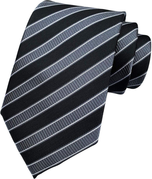 Men'S Plaid Check Stripe Ties Pattern Business Formal Designer Neckties - WORLD TIME VISITS