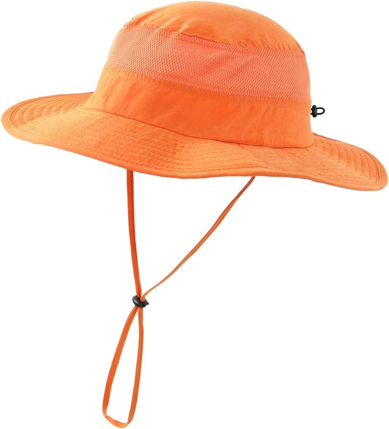 Men'S Sun Hat UPF 50+ Wide Brim Bucket Hat Mesh Fishing Hat - WORLD TIME VISITS