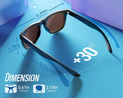 Mens Sunglasses Polarized with UV400 Protection, Fits for Women Fashion Driving, Fishing, Sports, Beach, Golfing