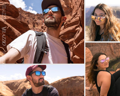 Mens Sunglasses Polarized with UV400 Protection, Fits for Women Fashion Driving, Fishing, Sports, Beach, Golfing