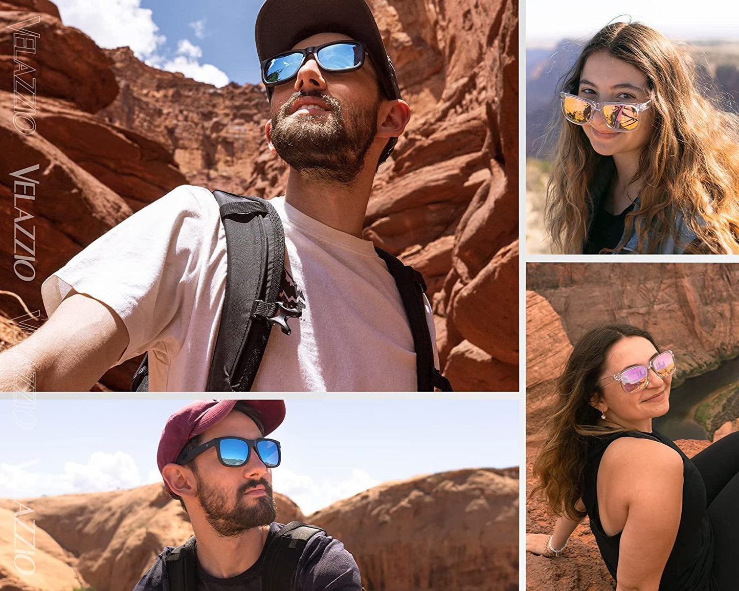 Mens Sunglasses Polarized with UV400 Protection, Fits for Women Fashion Driving, Fishing, Sports, Beach, Golfing