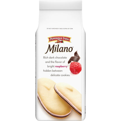 Milano Cookies, Raspberry Chocolate, 7 Oz. Bag