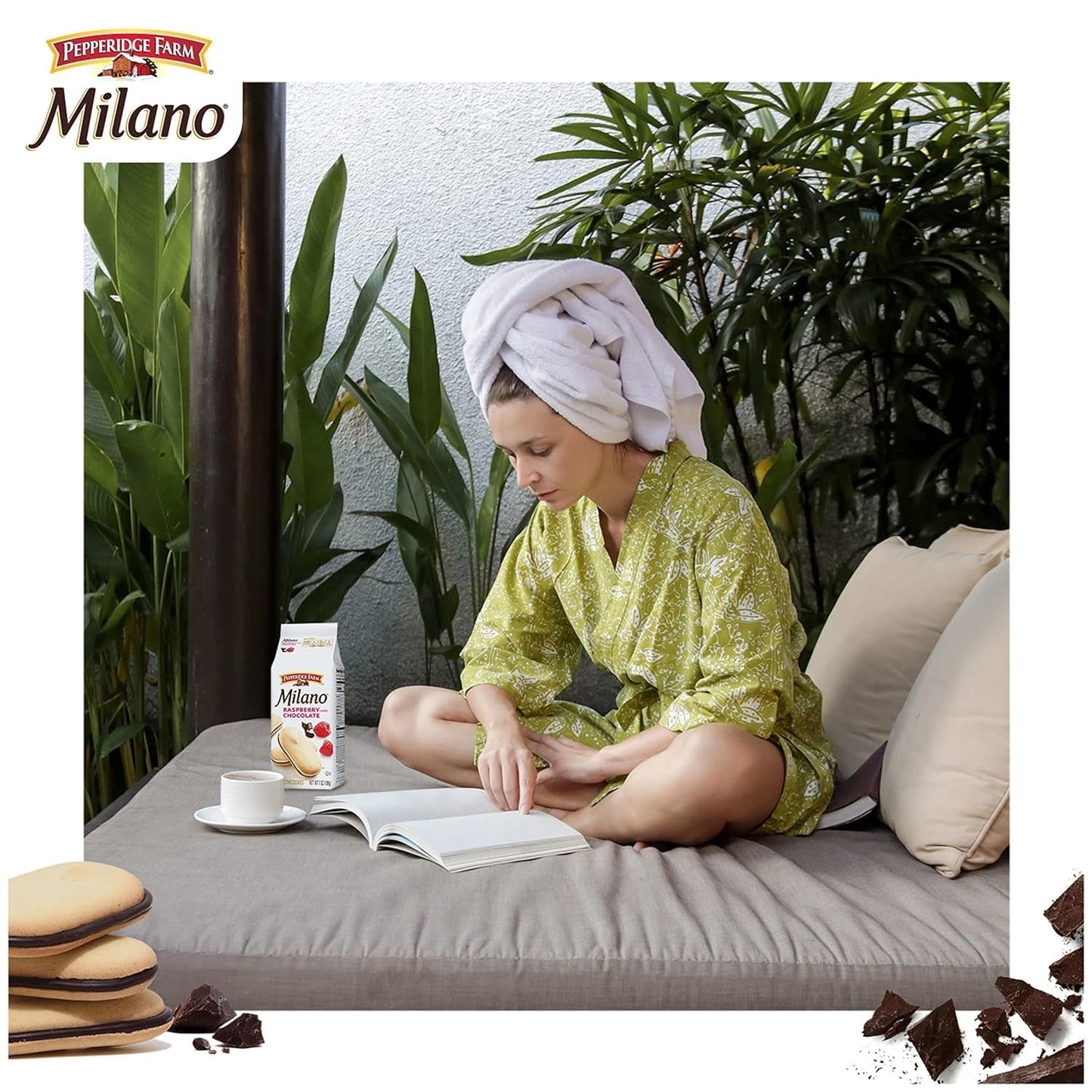 Milano Cookies, Raspberry Chocolate, 7 Oz. Bag