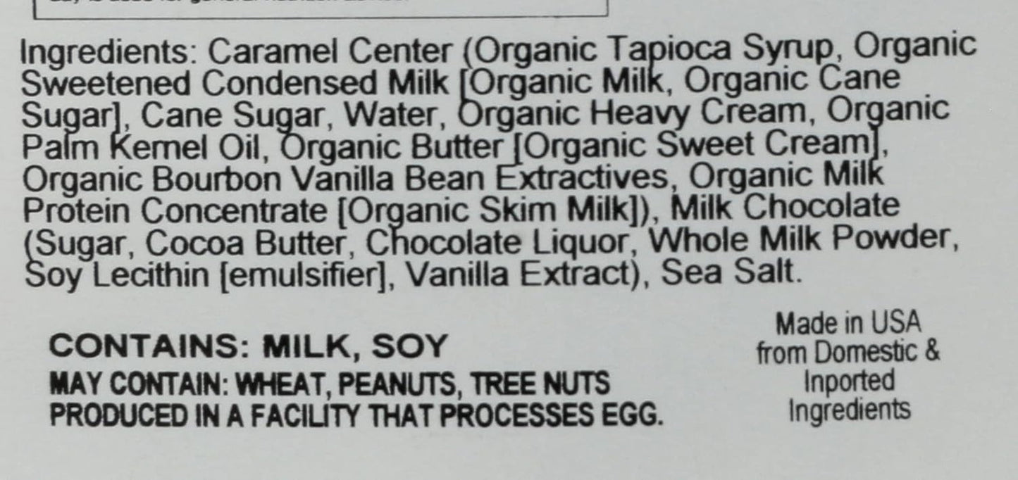 Milk Chocolate Sea Salt Caramels, 16 OZ