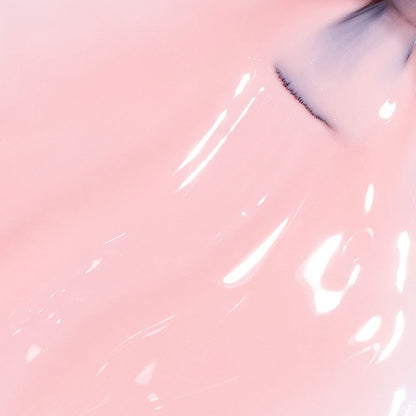 Milky Pink Gel Nail Polish LED UV Gel Soak off Transparent Nude Pink Nail Gel Polish Varnish Nail Art Color 15ML Single Bottle for DIY Home French Manicure