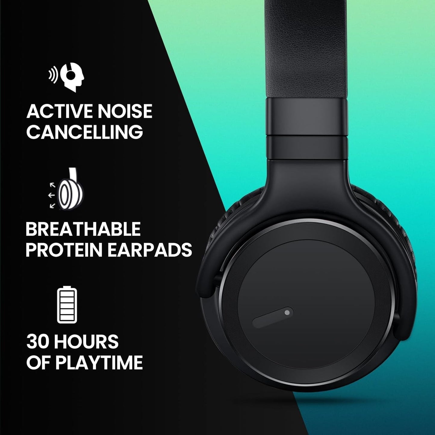Million Sold Classic E7 Active Noise Cancelling Headphones with Upgraded HD Sound, Wireless Bluetooth Headphones over the Ear Unequaled Comfort, Vivid Deep Bass, for Home Office Travel Birthday Gift - WORLD TIME VISITS