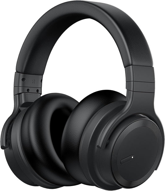 Million Sold Classic E7 Active Noise Cancelling Headphones with Upgraded HD Sound, Wireless Bluetooth Headphones over the Ear Unequaled Comfort, Vivid Deep Bass, for Home Office Travel Birthday Gift - WORLD TIME VISITS