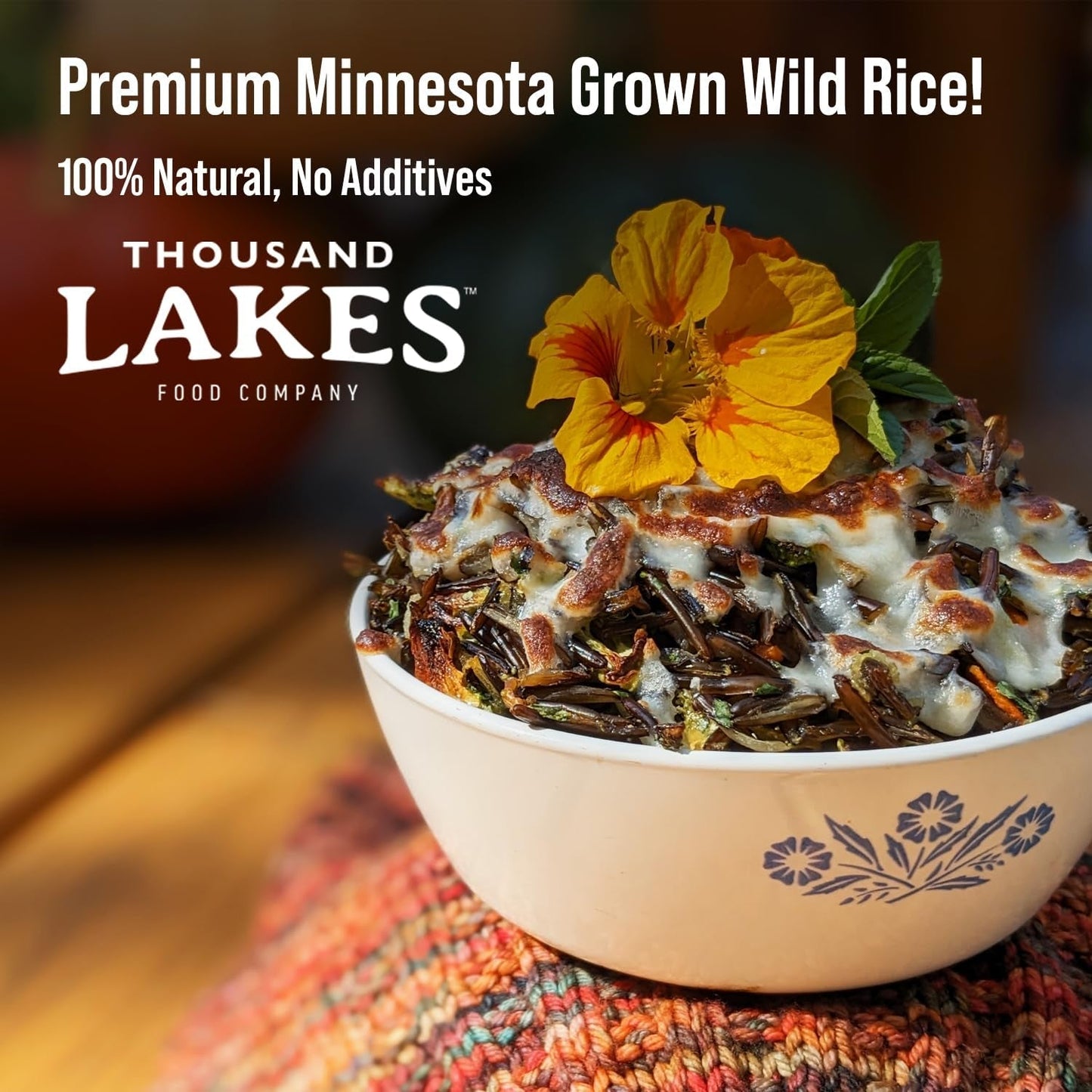 Minnesota Grown Wild Rice - Bulk - 5 Pounds | 100% All Natural