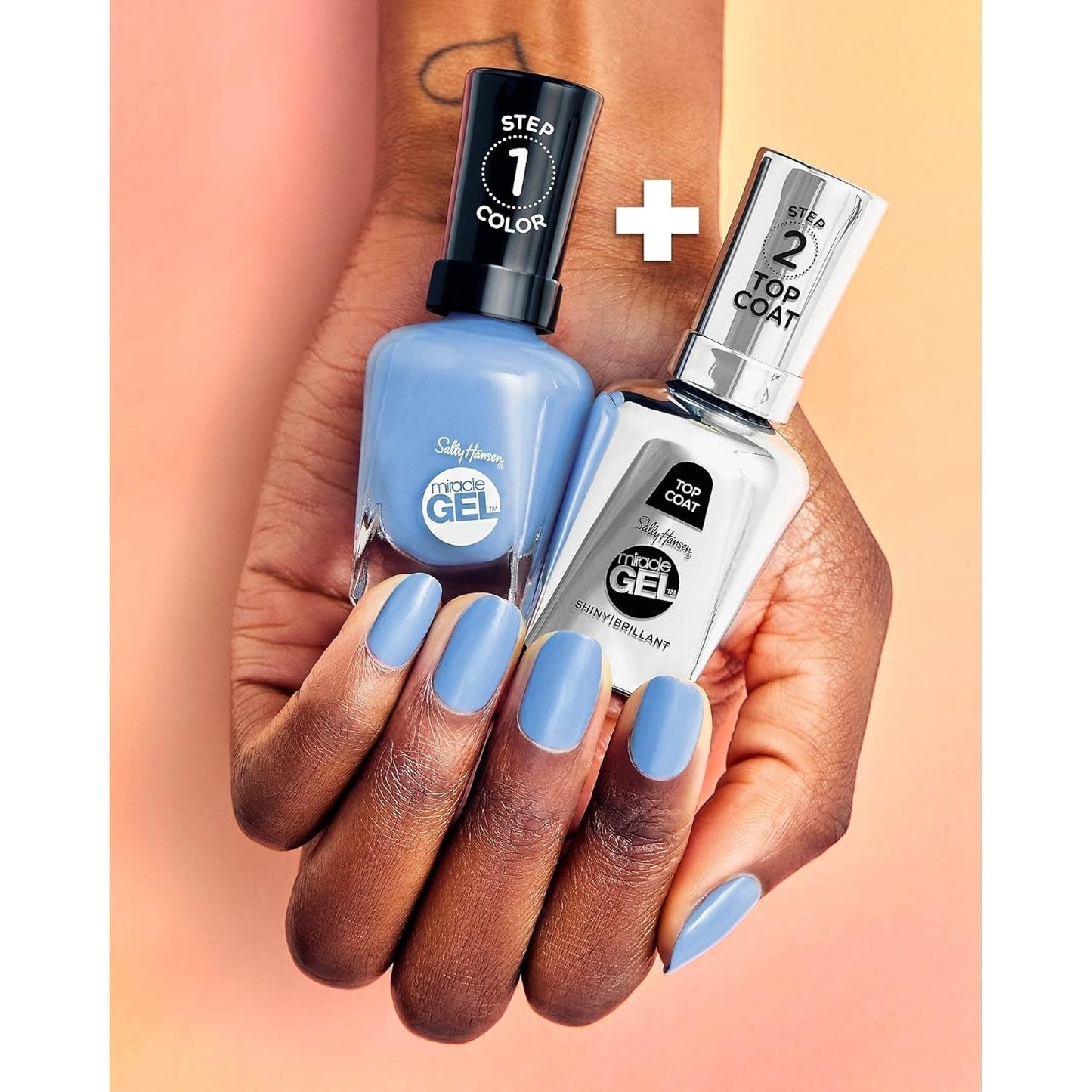 Miracle Gel™, Crying Out Cloud, Long Lasting, Gel-Like Formula, No UV Lamp Needed, Purple Nail Polish