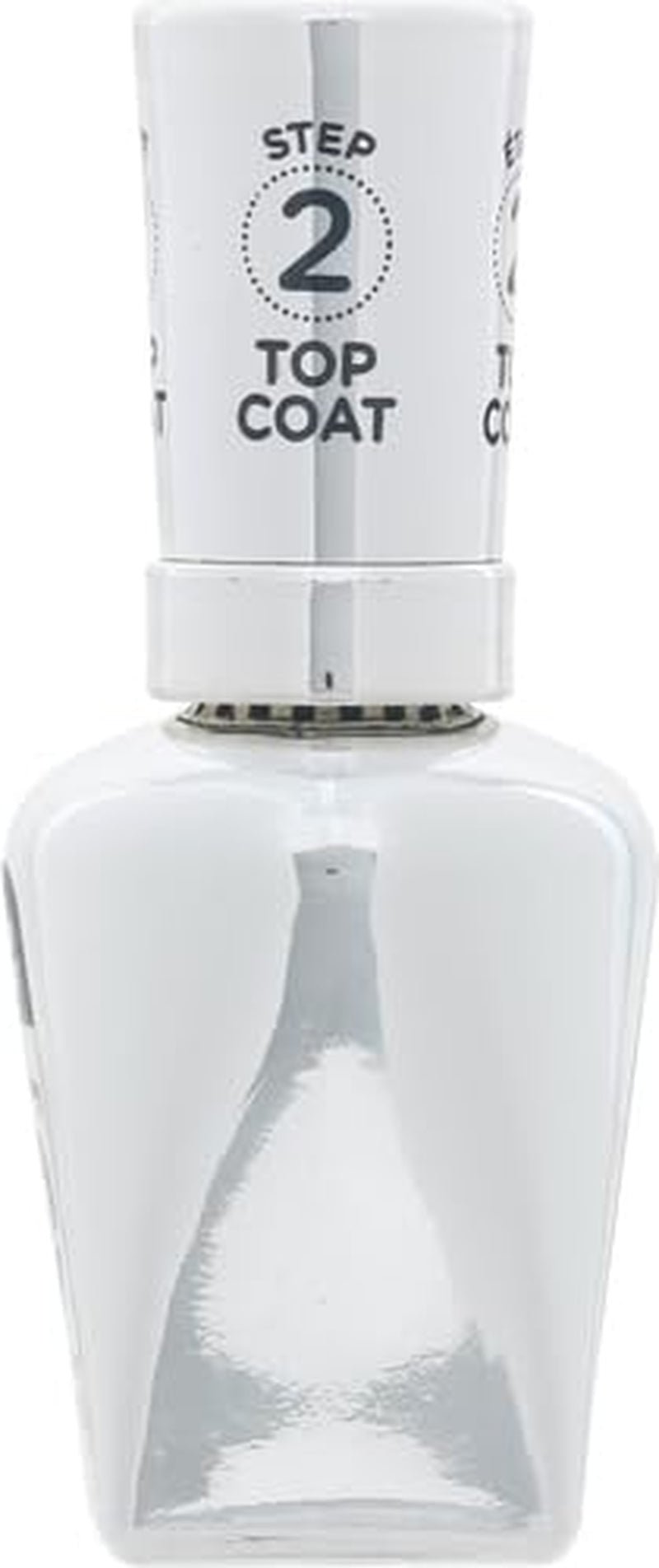 Miracle Gel Nail Polish Shiny Top Coat, 101 Miracle Gel 3.0 Shiny Top Coat, 0.5 Fl Ounce