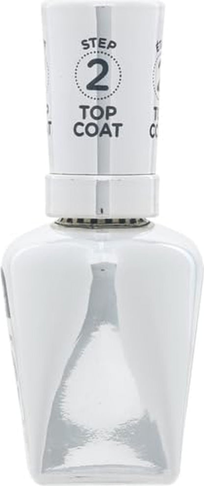 Miracle Gel Nail Polish Shiny Top Coat, 101 Miracle Gel 3.0 Shiny Top Coat, 0.5 Fl Ounce