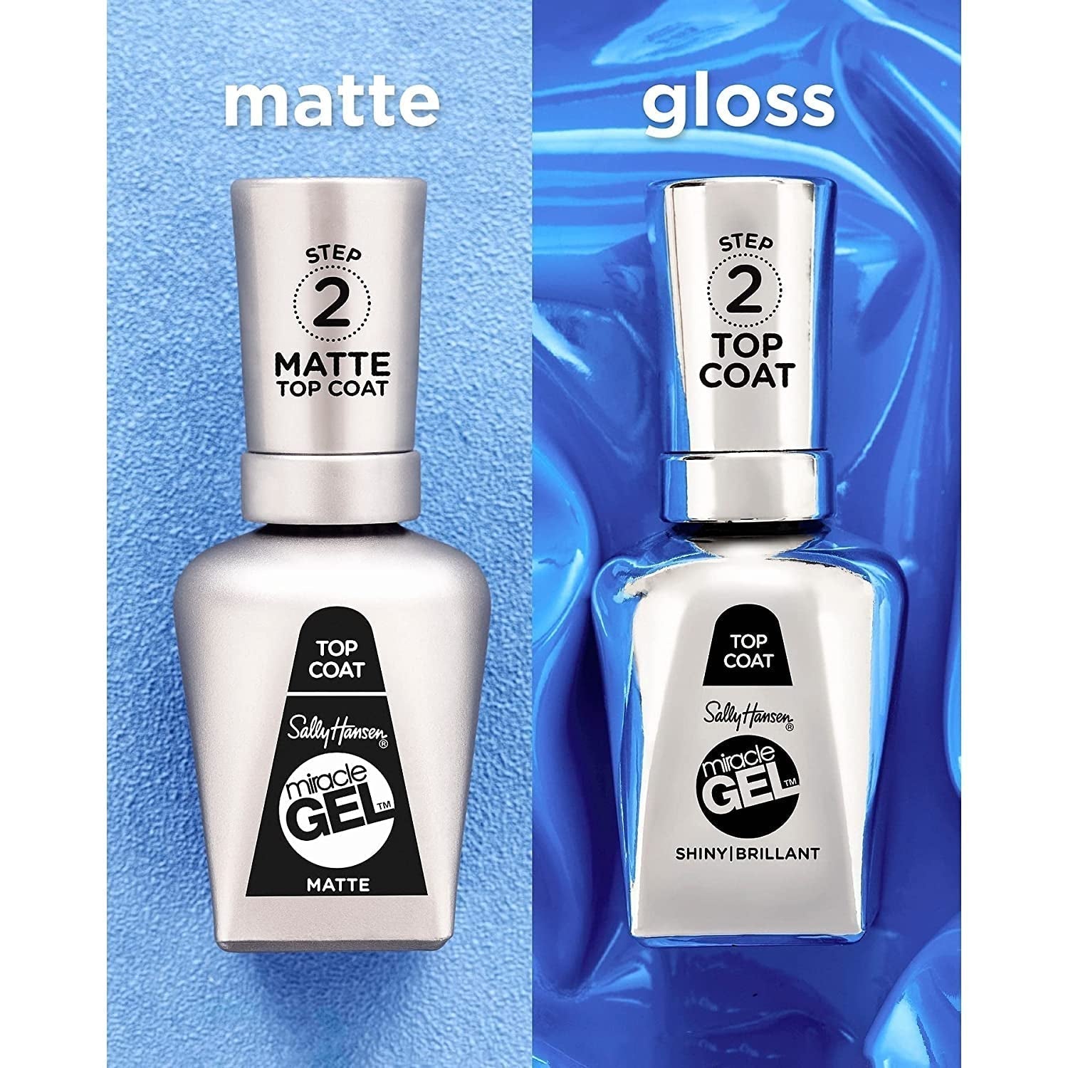 Miracle Gel Nail Polish Shiny Top Coat, 101 Miracle Gel 3.0 Shiny Top Coat, 0.5 Fl Ounce - WORLD TIME VISITS