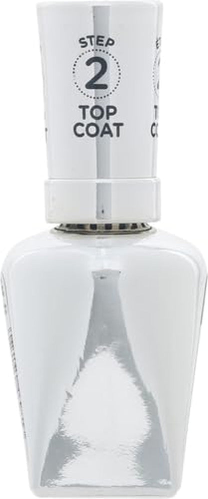 Miracle Gel Nail Polish Shiny Top Coat, 101 Miracle Gel 3.0 Shiny Top Coat, 0.5 Fl Ounce