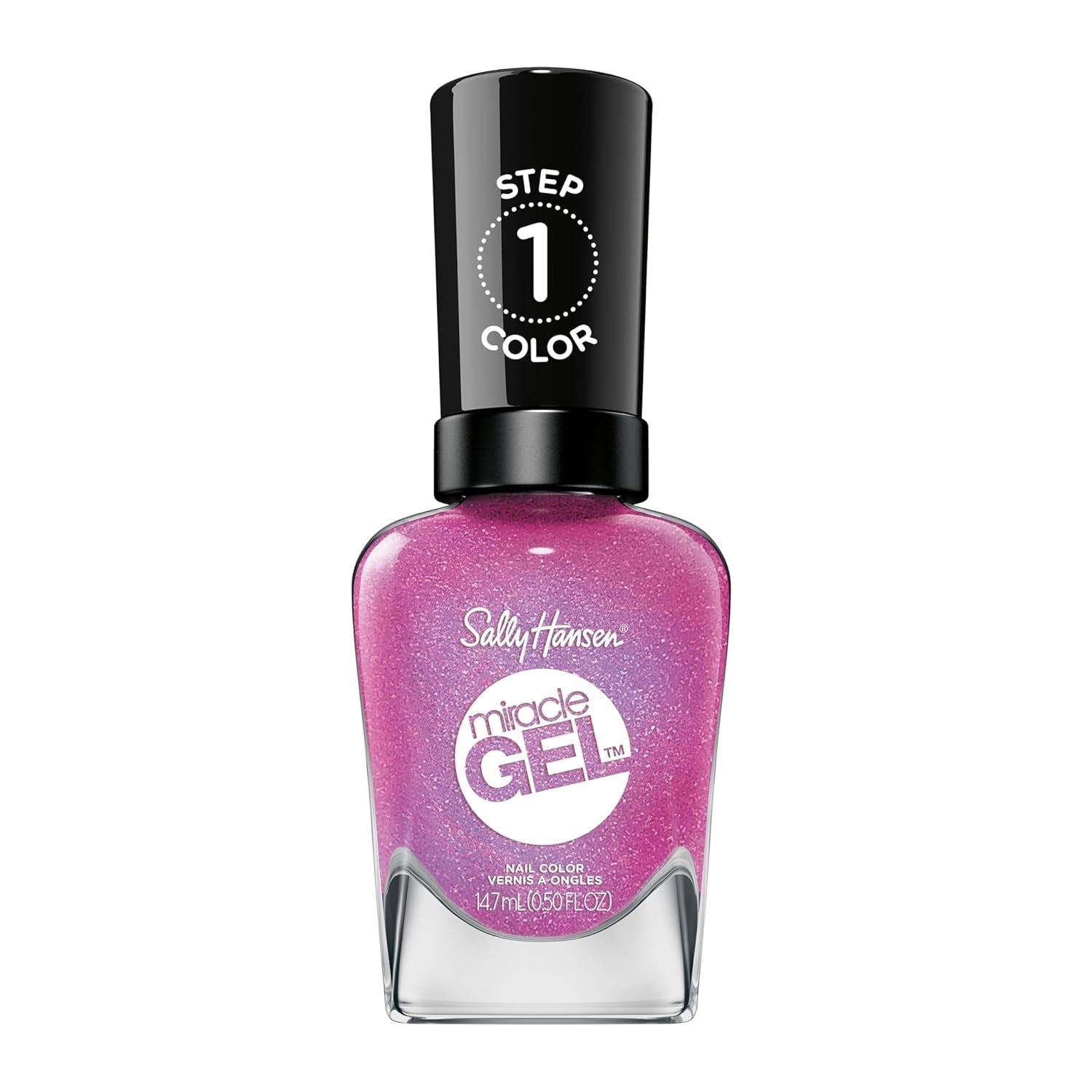 Miracle Gel™, Quartz and Kisses, Long Lasting, Gel - Like Formula, No UV Lamp Needed, Pink Nail Polish - WORLD TIME VISITS