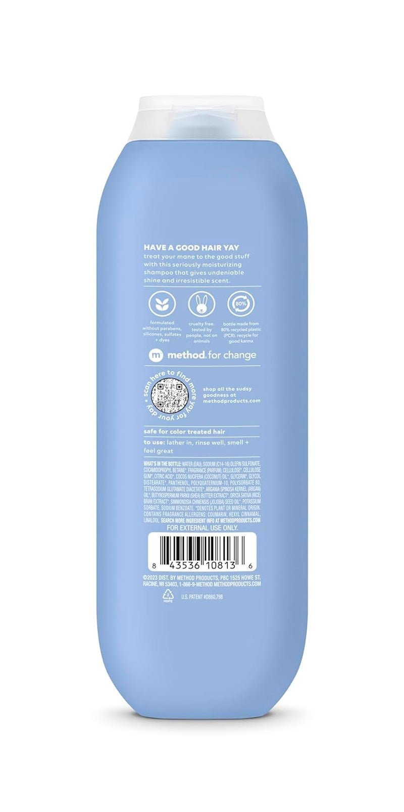 Moisturizing Shampoo, Simply Nourish with Shea Butter, Coconut, and Rice Milk Scent Notes, Paraben and Sulfate Free, 14 Oz (Pack of 1) - WORLD TIME VISITS