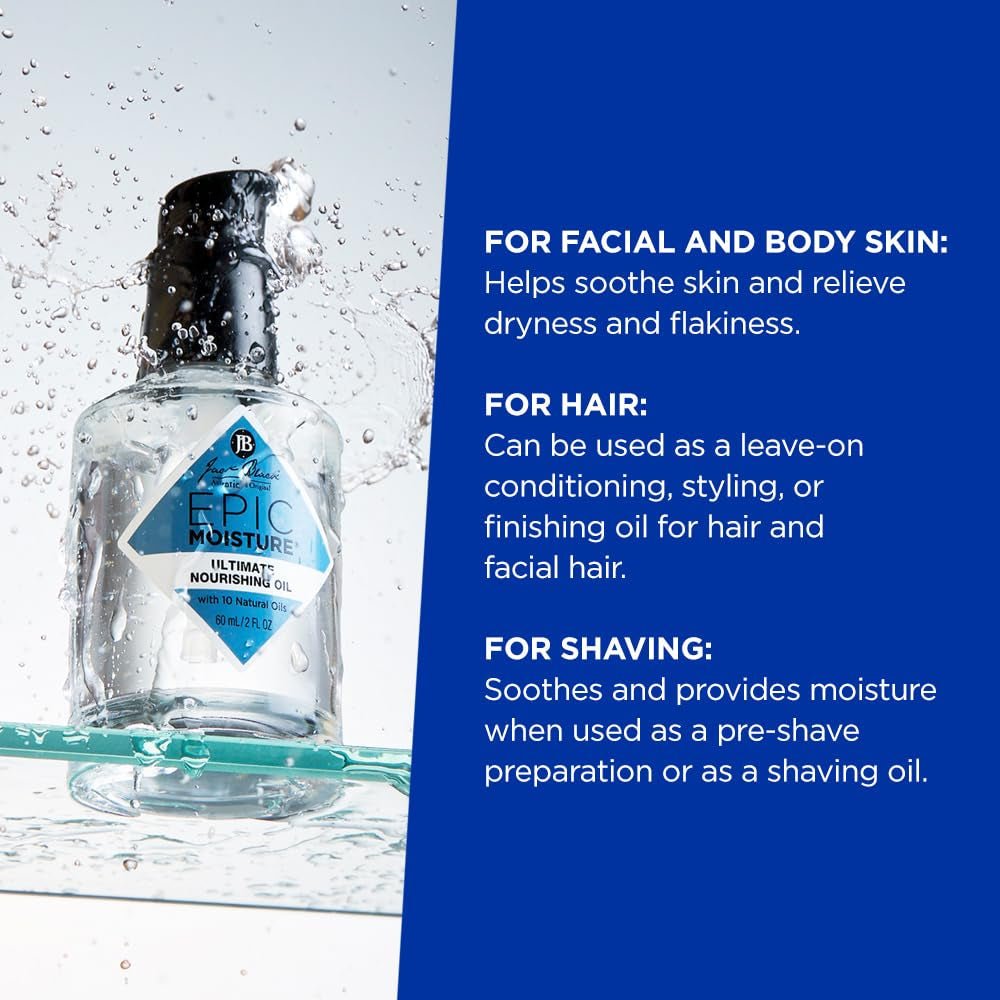 MP 10 Nourishing Oil, 2 Fl Oz – Body Oil after Shower, Oil for Hair, Face Oil for Dry Skin, Multi-Purpose Moisturizing Body Oil, Hair Care Products