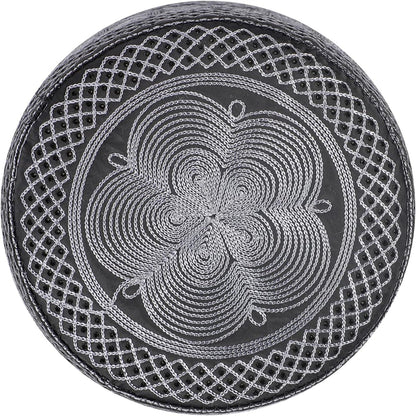 Muslim Prayer Kufi Hat for Men Boys Islamic Beanie Skull Cap Prayer Headwear Embroidery Kofia Topi Sun Hat Ramadan Eid Gift