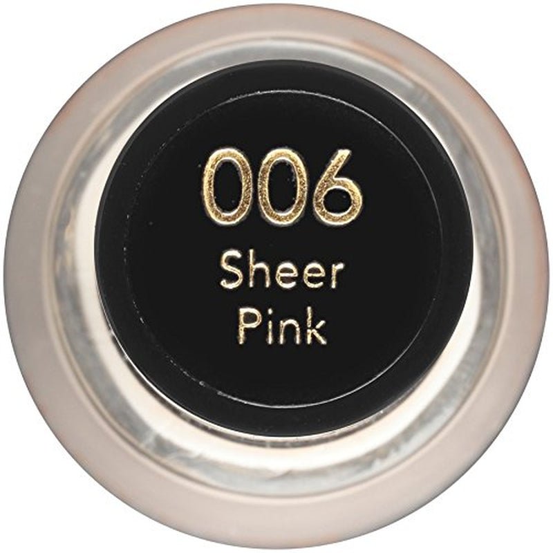Nail Enamel, Chip Resistant Nail Polish, Glossy Shine Finish, in Nude/Brown, 006 Sheer Pink, 0.5 Oz