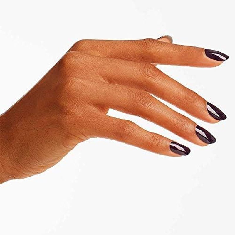 Nail Lacquer, Black Cherry Chutney, Red Nail Polish, 0.5 Fl Oz