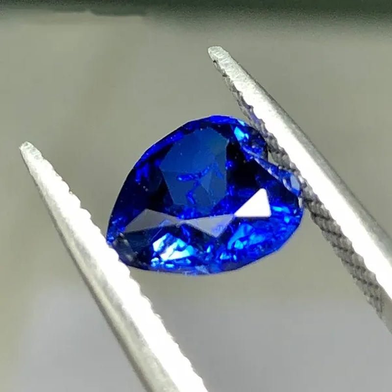 Natural Cutting 3A Blue Tanzania Sapphire Unheated 6x8mm 7x7mm Corundum Spinel Various Shapes Mosaic Jewelry Diy Blue Gem AAA