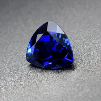 Natural Cutting 3A Blue Tanzania Sapphire Unheated 6x8mm 7x7mm Corundum Spinel Various Shapes Mosaic Jewelry Diy Blue Gem AAA