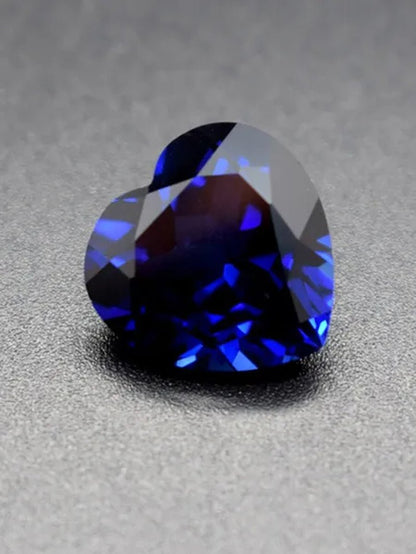 Natural Cutting 3A Blue Tanzania Sapphire Unheated 6x8mm 7x7mm Corundum Spinel Various Shapes Mosaic Jewelry Diy Blue Gem AAA