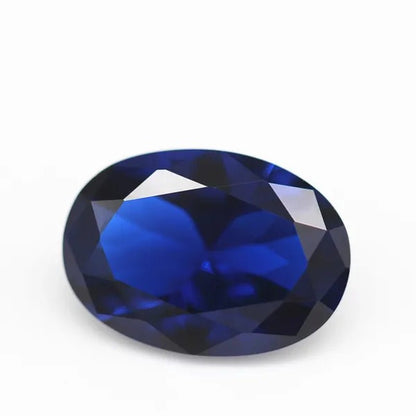 Natural Cutting 3A Blue Tanzania Sapphire Unheated 6x8mm 7x7mm Corundum Spinel Various Shapes Mosaic Jewelry Diy Blue Gem AAA