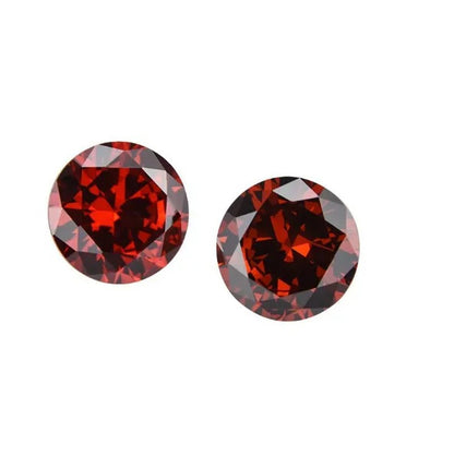 Natural Cutting Round Tanzania Sapphire ruby Corundum Spinel Mosaic Jewelry DIY Blue red Gem AAAAA - WORLD TIME VISITS