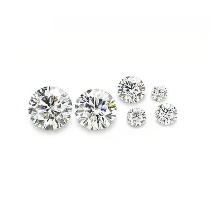 Natural Moissanite D Color Round Shape VVS1 Excellent Clarity Natual Moissanite With GRA Certificate Report and Card 1.0 Carat/ 2.0 Carat /3.0 Carat/4.0 Carat/5.0 Carat,Retail Price $9999