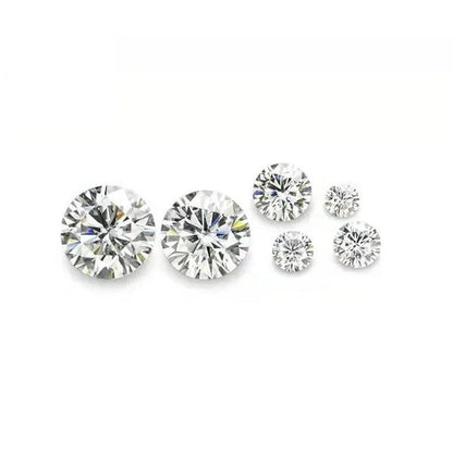 Natural Moissanite D Color Round Shape VVS1 Excellent Clarity Natual Moissanite With GRA Certificate Report and Card 1.0 Carat/ 2.0 Carat /3.0 Carat/4.0 Carat/5.0 Carat,Retail Price $9999
