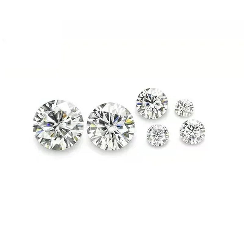 Natural Moissanite D Color Round Shape VVS1 Excellent Clarity Natual Moissanite With GRA Certificate Report and Card 1.0 Carat/ 2.0 Carat /3.0 Carat/4.0 Carat/5.0 Carat,Retail Price $9999 - WORLD TIME VISITS