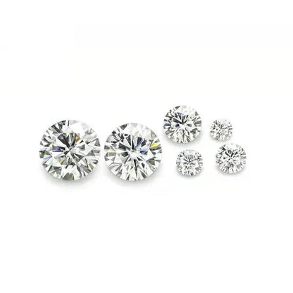 Natural Moissanite D Color Round Shape VVS1 Excellent Clarity Natual Moissanite With GRA Certificate Report and Card 1.0 Carat/ 2.0 Carat /3.0 Carat/4.0 Carat/5.0 Carat,Retail Price $9999 - WORLD TIME VISITS