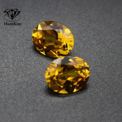 Natural Unheated AAAA 5.50 Cts AAAAA Gemstone Yellow Sapphire 9X11Mm Oval Cut Gem Sri-Lanka VVS Loose Gemstone Jewelry