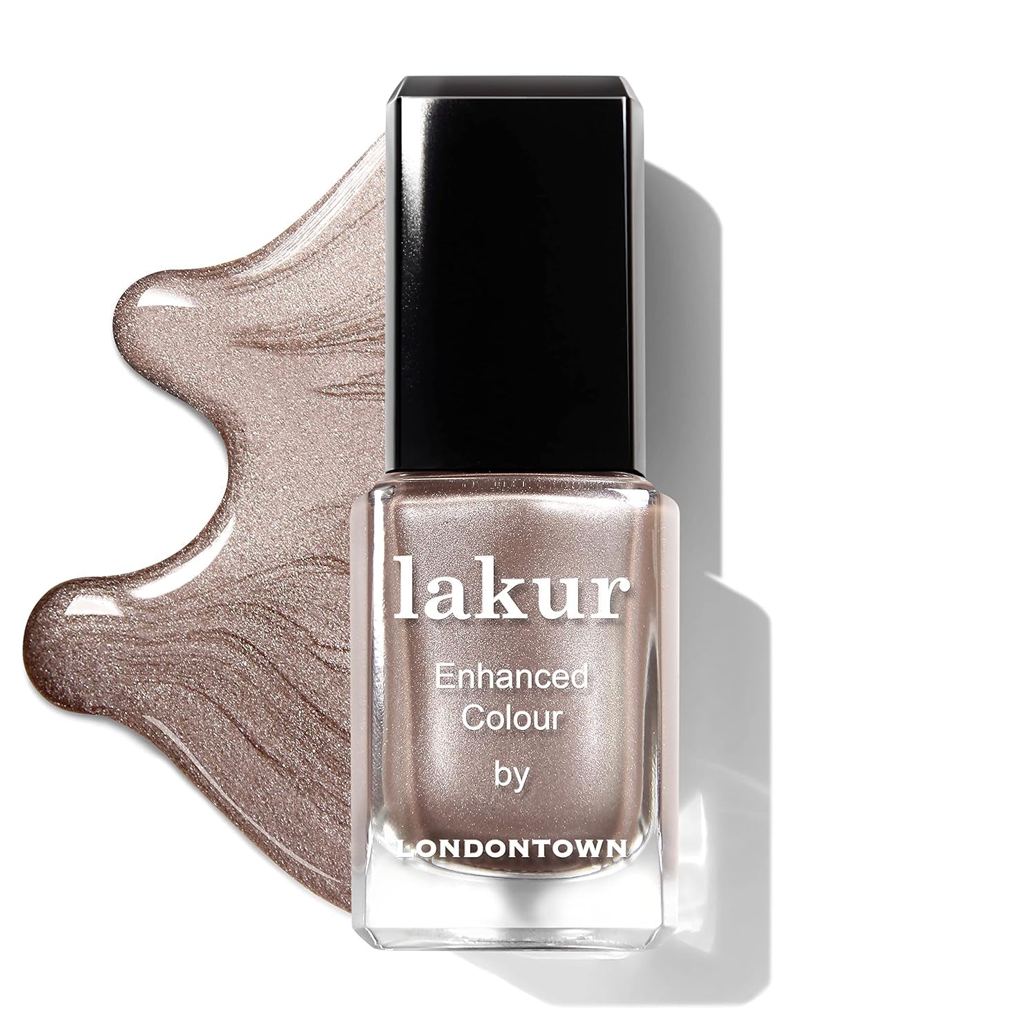 Neutral Shades Nail Polish, Lakur, Vegan Chip - Resistant Long - Lasting Nail Lacquer, 0.4 Fl Oz - WORLD TIME VISITS