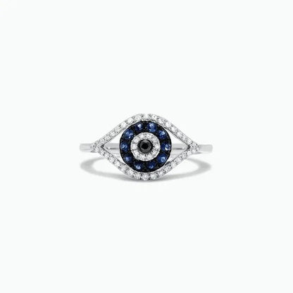 New Fashion Devil'S Eye Finger Ring Luxury Diamond Evil Eye Lucky Ring for Women Jewelry Gift