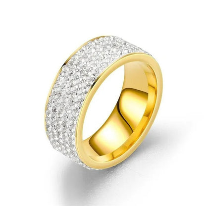 New Sparkling 925 Solid Sterling Silver White Sapphire Diamond Wedding Band Rings Engagement Anniversary Party Jewelry Size 5 - 12 - WORLD TIME VISITS